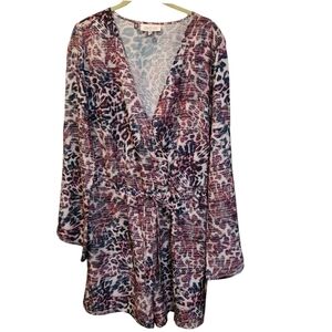 Jennifer Lopez Jumpsuit Partially Lined Sz L